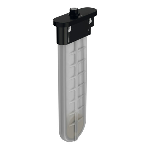 hansgrohe Ensemble bord de baignoire sBox ov, pour montage sur baignoire ou carrelage, noir mat