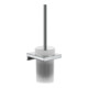 hansgrohe Ensemble brosse WC AddStoris fixation murale, métal, verre, chrome-1