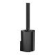 hansgrohe Ensemble brosse WC WallStoris montage mural, noir mat-1