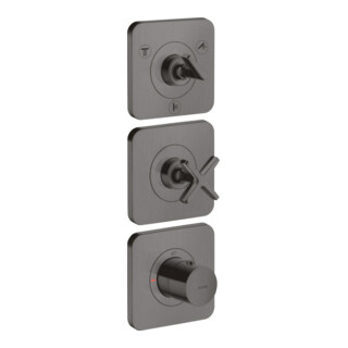 hansgrohe Ensemble complet Axor Citterio E mitigeur thermostatique encastré 380/120, rosé, brossé, bleu vc