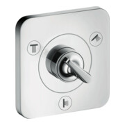 hansgrohe Ensemble complet Axor Citterio E Robinet encastré avec inverseur 120x120mm, chrome-4
