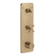 hansgrohe Ensemble complet Axor Citterio E Thermostat encastré 380x120mm, avec plaque, bronze brossé-1