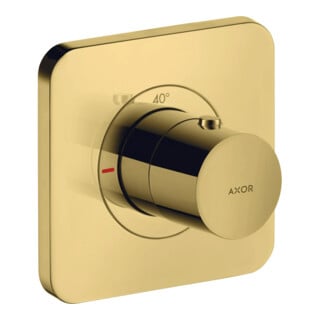 hansgrohe Ensemble complet Axor Citterio E UP-THM 120x120mm, or poli