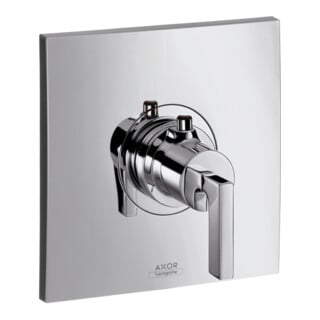 hansgrohe Ensemble complet Axor Citterio HF Thermostat encastré, levier, chrome