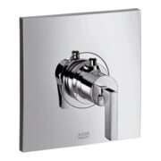 hansgrohe Ensemble complet Axor Citterio HF Thermostat encastré, levier, chrome