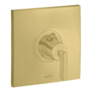 hansgrohe Ensemble complet Axor Citterio HF UP-THM, avec poignée levier, laiton brossé