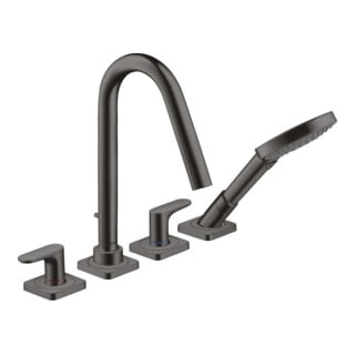 hansgrohe Ensemble complet Axor Citterio M 4 sorties, A 190 mm, rosé, bleu