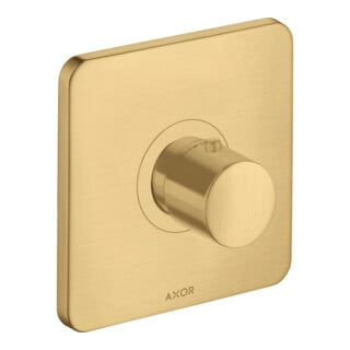 hansgrohe Ensemble complet Axor Citterio M HF Thermostat encastré, or brossé