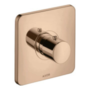 hansgrohe Ensemble complet Axor Citterio M HF Thermostat encastré, or rouge poli