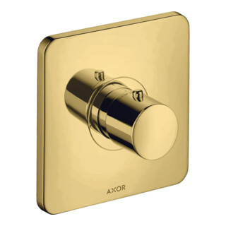 hansgrohe Ensemble complet Axor Citterio M thermostat encastré, optique or poli