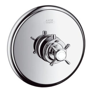 hansgrohe Ensemble complet Axor Montreux HF Thermostat encastré, avec poignée croix, chrome