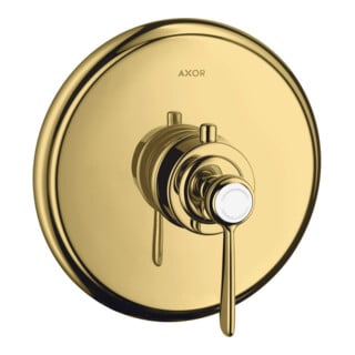 hansgrohe Ensemble complet Axor Montreux HF UP-THM, avec levier, optique or poli