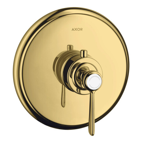 hansgrohe Ensemble complet Axor Montreux HF UP-THM, avec levier, optique or poli