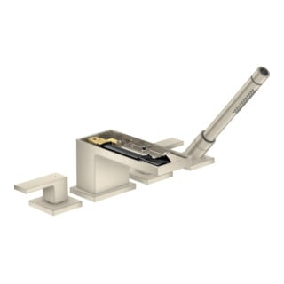 hansgrohe Ensemble complet Axor MyEdition mitigeur 4 trous, sans plaque, nickel brossé