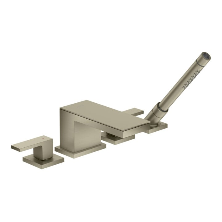 hansgrohe Ensemble complet Axor MyEdition mitigeur 4 trous, sans plaque, nickel brossé