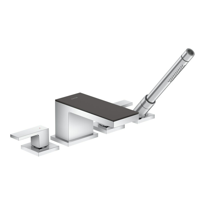 hansgrohe Ensemble complet Axor MyEdition robinet 4 trous sans plaque, chrome