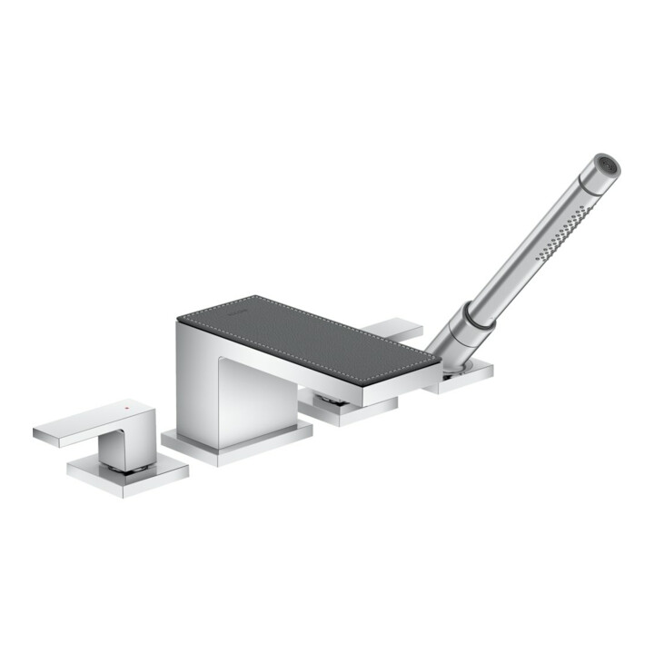 hansgrohe Ensemble complet Axor MyEdition robinet 4 trous sans plaque, chrome