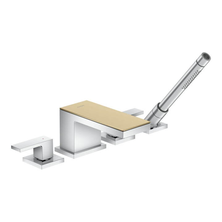 hansgrohe Ensemble complet Axor MyEdition robinet 4 trous sans plaque, chrome