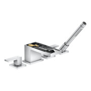 hansgrohe Ensemble complet Axor MyEdition robinet 4 trous sans plaque, chrome-4