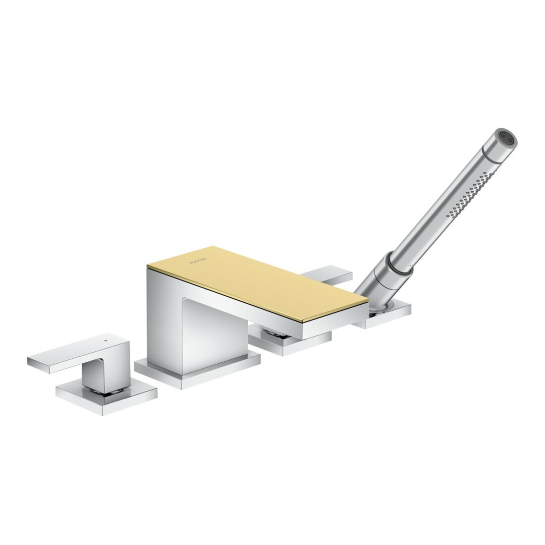 hansgrohe Ensemble complet Axor MyEdition robinet 4 trous sans plaque, chrome