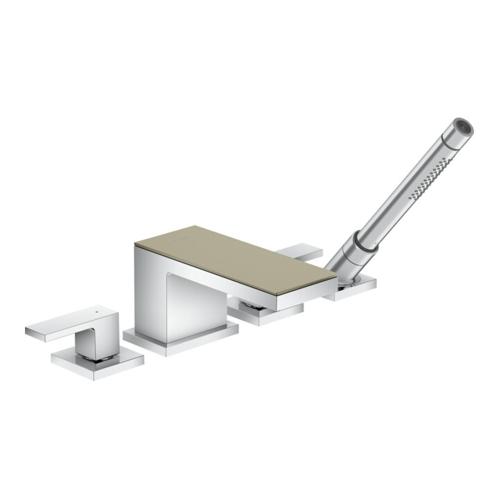 hansgrohe Ensemble complet Axor MyEdition robinet 4 trous sans plaque, chrome