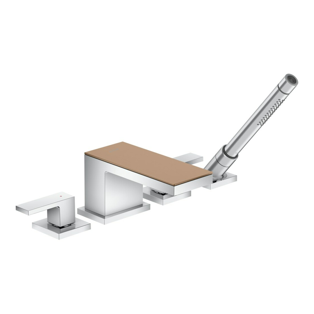 hansgrohe Ensemble complet Axor MyEdition robinet 4 trous sans plaque, chrome