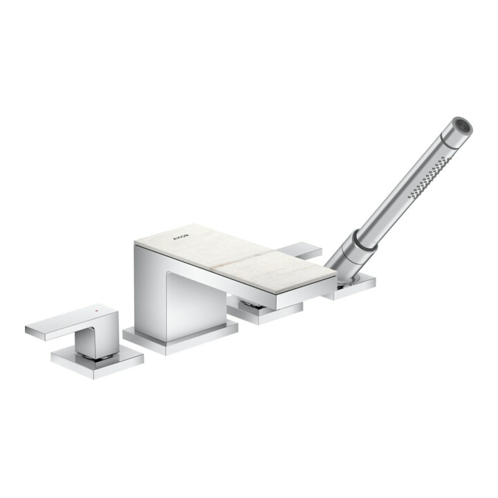 hansgrohe Ensemble complet Axor MyEdition robinet 4 trous sans plaque, chrome