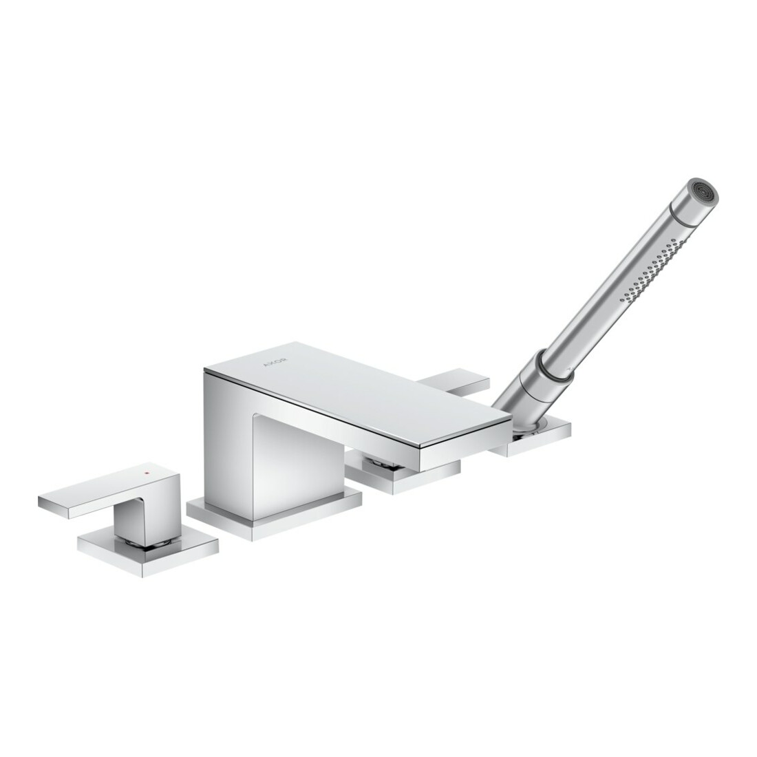 hansgrohe Ensemble complet Axor MyEdition robinet 4 trous sans plaque, chrome