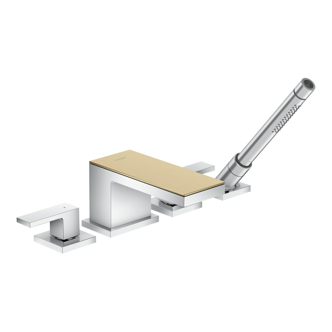 hansgrohe Ensemble complet Axor MyEdition robinet 4 trous sans plaque, chrome
