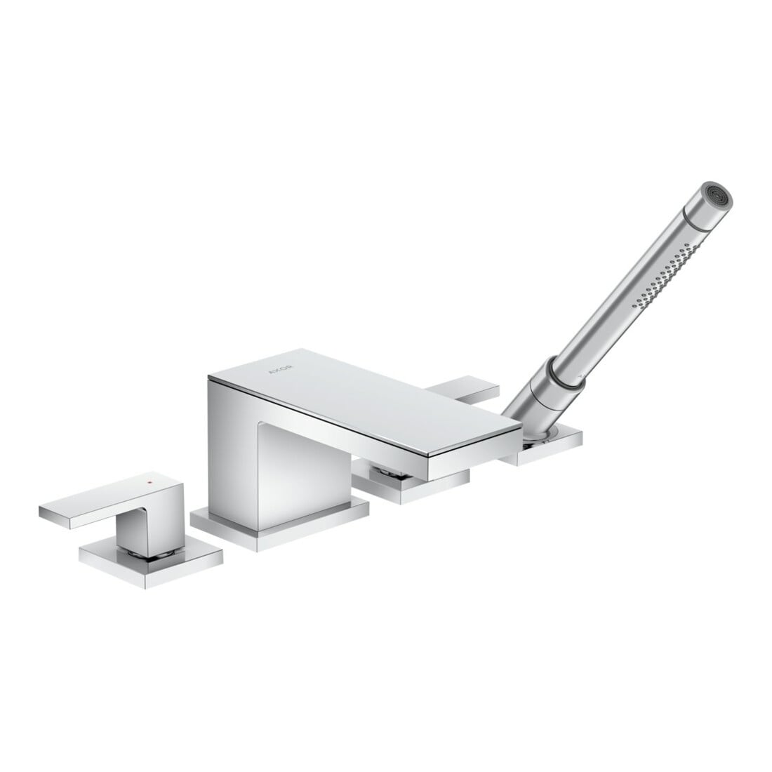 hansgrohe Ensemble complet Axor MyEdition robinet 4 trous sans plaque, chrome