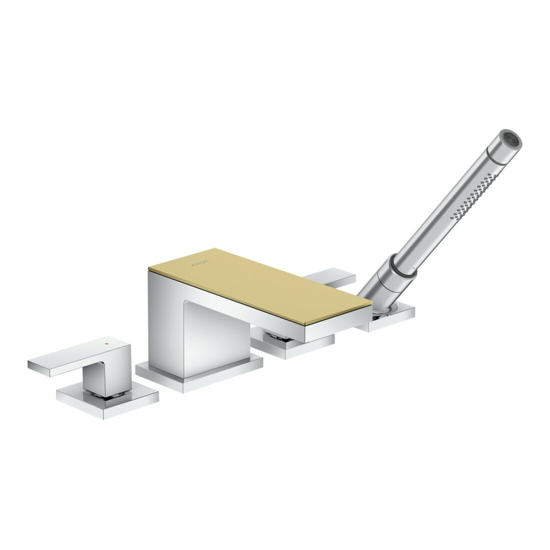 hansgrohe Ensemble complet Axor MyEdition robinet 4 trous sans plaque, chrome
