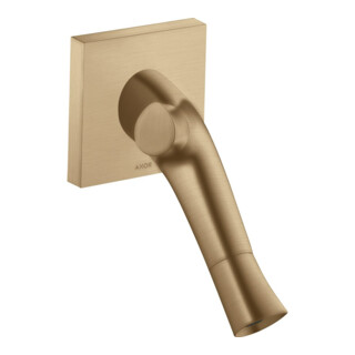 hansgrohe Ensemble complet Axor Starck Organic encastré 2 trous, bec 187 mm, bronze brossé