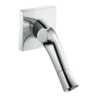 hansgrohe Ensemble complet Axor Starck Organic encastré 2 trous, bec 187 mm, poli bleu