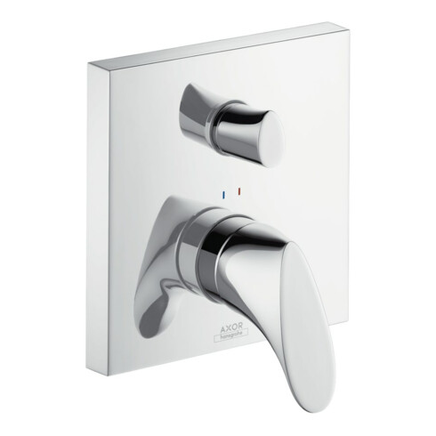 hansgrohe Ensemble complet Axor Starck Organic Mitigeur bain encastré, avec sécurit. int., chrome
