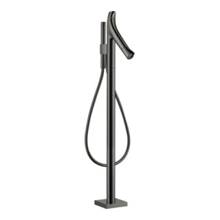 hansgrohe Ensemble complet Axor Starck Organic Thermostat baignoire, A 175 mm, sur pied, bleu poli