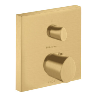 hansgrohe Ensemble complet Axor Starck Organic UP-THM, avec robinet d'arrêt, or brossé