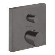 hansgrohe Ensemble complet Axor Starck Organic UP-THM, avec vanne d'arrêt, chrome brossé bleu