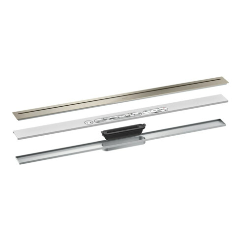 hansgrohe Ensemble complet caniveau de douche AXOR Drain 1000 mm BN