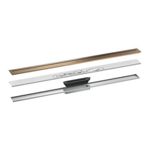 hansgrohe Ensemble complet caniveau de douche AXOR Drain 1000 mm BRG