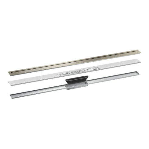 hansgrohe Ensemble complet Caniveau de douche AXOR Drain 1200 mm BN