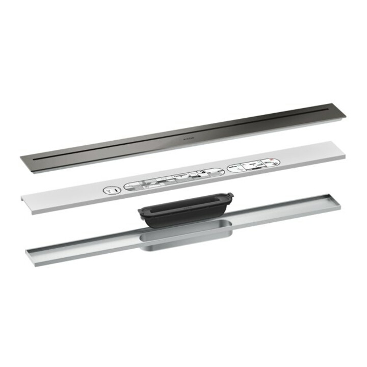 hansgrohe Ensemble complet caniveau de douche AXOR Drain 700 mm PBC