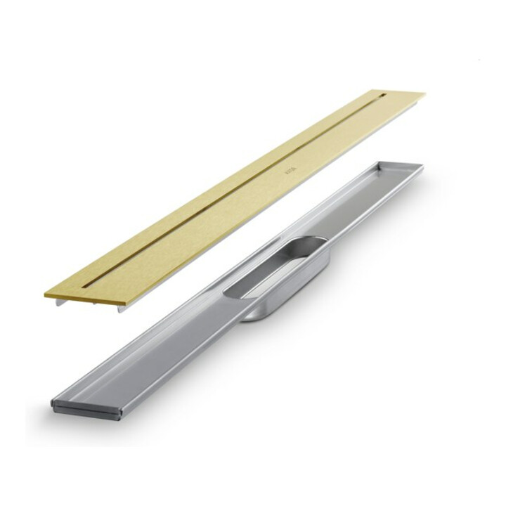 hansgrohe Ensemble complet caniveau de douche AXOR Drain 800 mm BGO