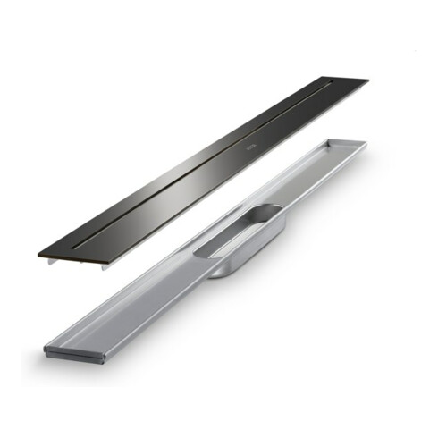 hansgrohe Ensemble complet caniveau de douche AXOR Drain 800 mm PBC