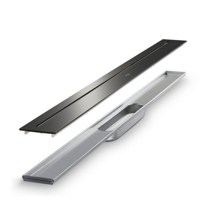 hansgrohe Ensemble complet caniveau de douche AXOR Drain 800 mm PBC