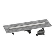 hansgrohe Ensemble complet DR RainDrain Go 800 évacuation arrière encastrée sol/installation plate BST