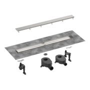 hansgrohe Ensemble complet DR RainDrain Go 800 installation murale arrière plate/MSW-4