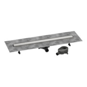 hansgrohe Ensemble complet DR RainDrain Go 900 évacuation arrière encastrée sol/plaque basse BST