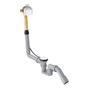 hansgrohe Ensemble complet Exafill Bec de baignoire, garniture vidage/débordement, chrome