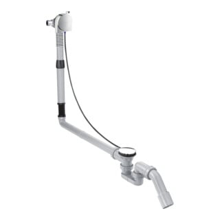 hansgrohe Ensemble complet Exafill S Baignoire, garniture vidage/débordement, chrome