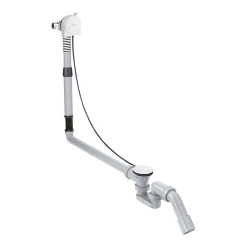 hansgrohe Ensemble complet Exafill S Bec de baignoire, garniture vidage/débordement, blanc mat